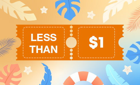 Less than $1