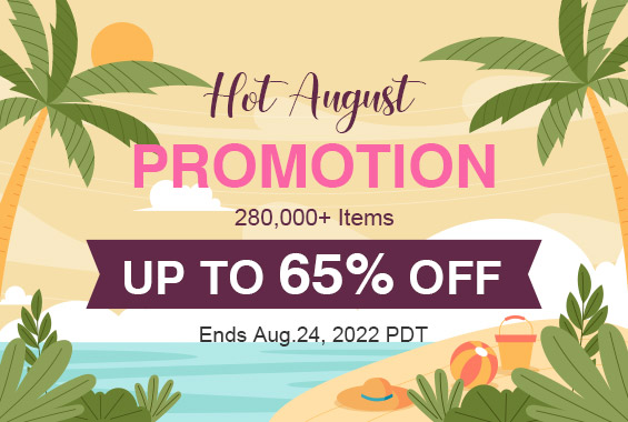 Up to 65% OFF Aug Promorion
