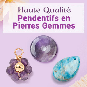 Pendentifs en Pierres Gemmes