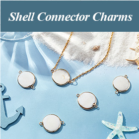 Shell Connector Charms
