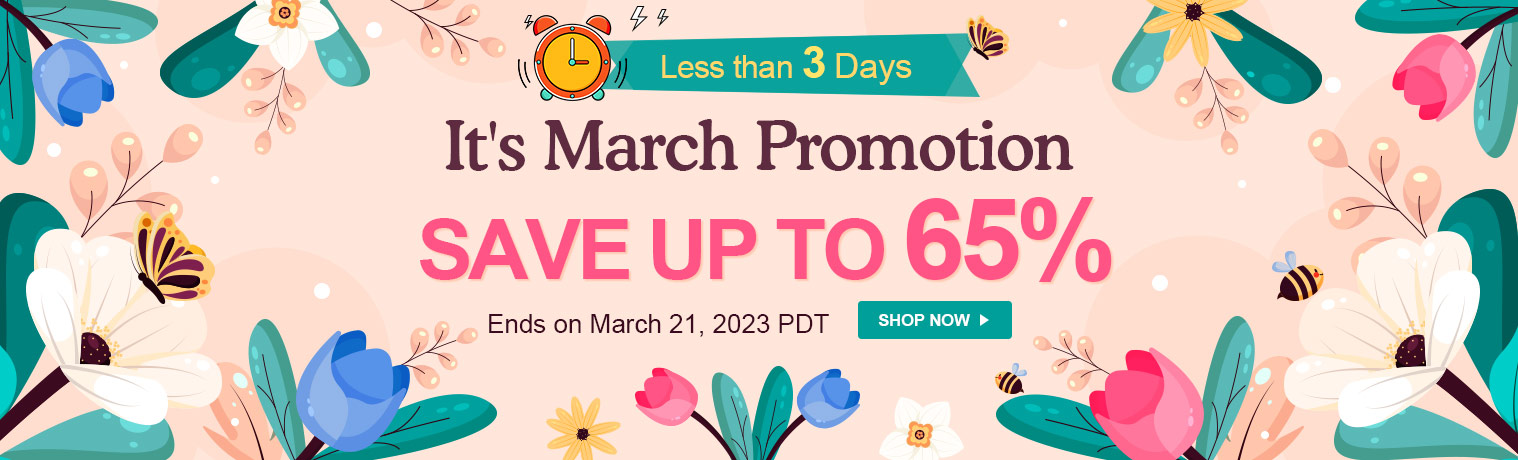 March & Spring Promotion
