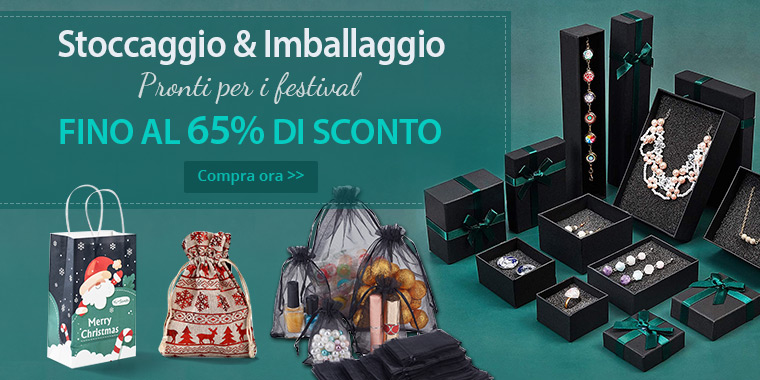 Stoccaggio & Imballaggio
Pronti per i festival
Fino al 65% di Sconto
Compra ora>>
