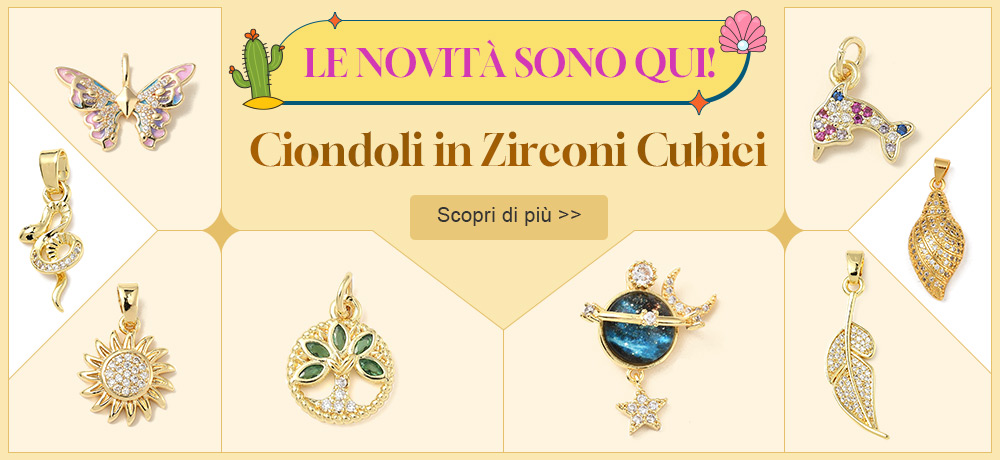 Collana zirconi colorati sfaccettati - Ma.Gi. Gioielli