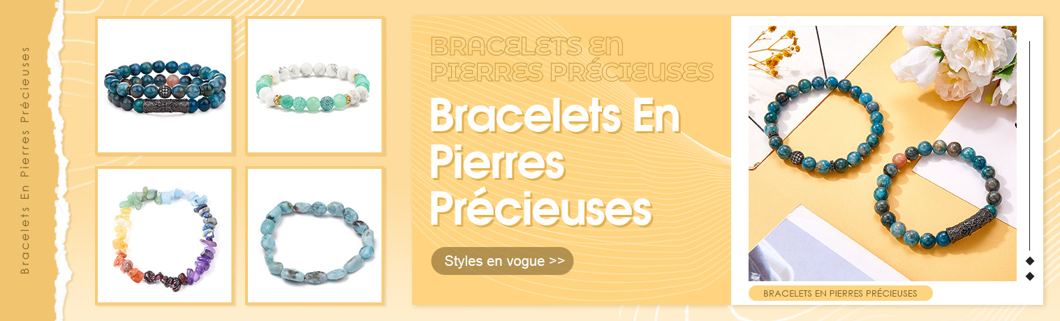 Bracelets En Pierres Précieuses