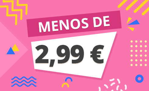 MENOS DE 2,99 €