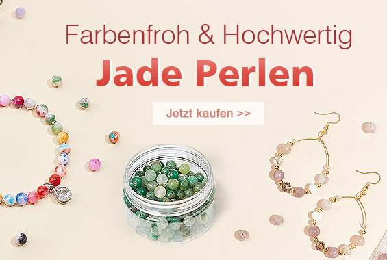 Farbenfroh & hochwertig
Jade Perlen
Jetzt kaufen>>