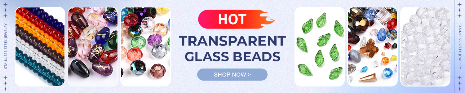 Transparent Glass Beads