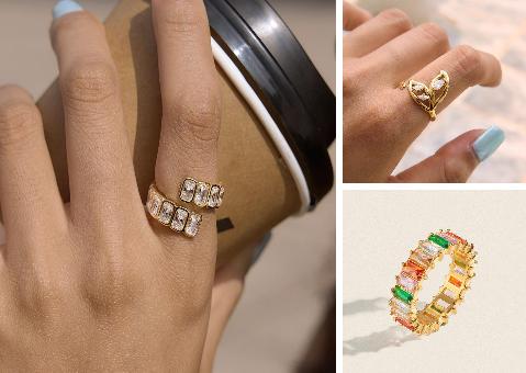 Cubic Zirconia Rings