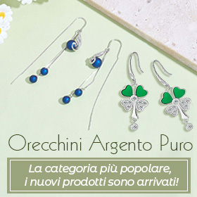Orecchini Argento Puro