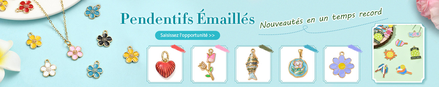Pendentifs Émaillés
