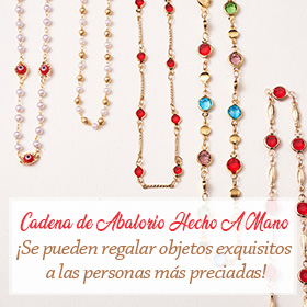 Cadena de Abalorio Hecho A Mano