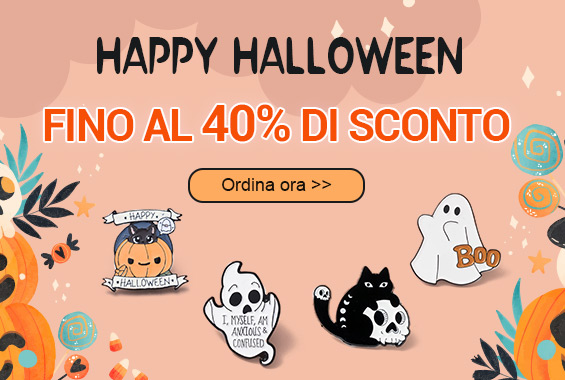 HAPPY HALLOWEEN
FINO AL 40% DI SCONTO
Ordina ora >>
