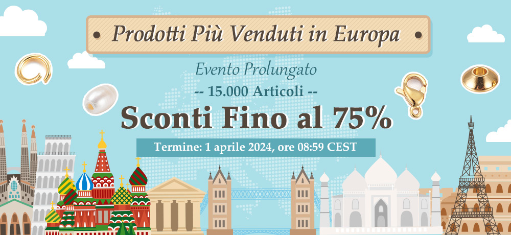 PH PandaHall Perline A Crimpare Miste – 3000 Pezzi Per Gioielli Fai Da Te, Tubolari, 2mm, 6 Colori