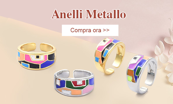Anelli Metallo Compra ora>>