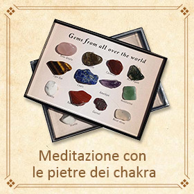 Meditazione con le pietre dei chakra