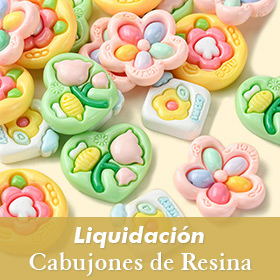 Cabujones de Resina
