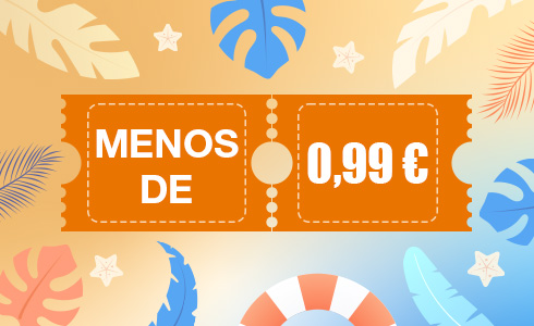 MENOS DE 0,99 €
