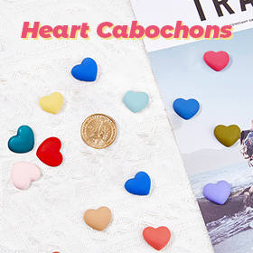 Heart Cabochons