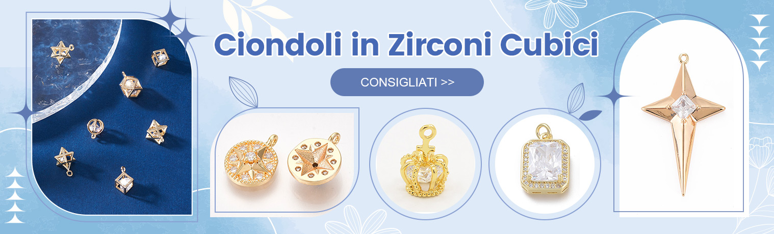 Ciondoli in Zirconi Cubici
Consigliati >>