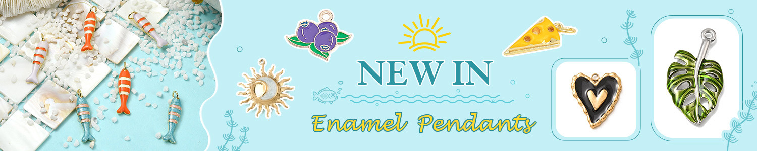 Enamel Pendants