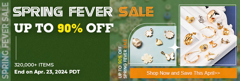 Spring Fever Sale Up to 90% Off