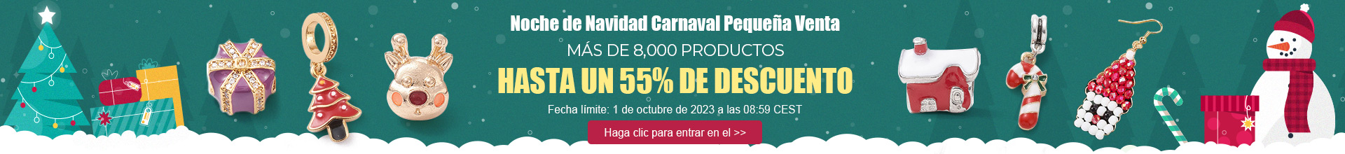 Noche de Navidad Carnaval Pequeña Venta