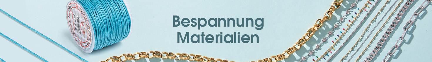 Bespannung Materialien