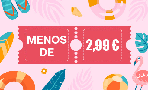 MENOS DE 2,99 €