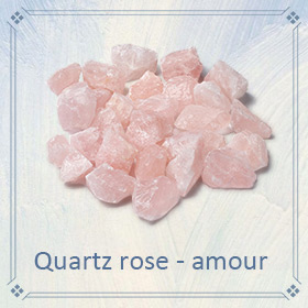 Quartz rose - amour