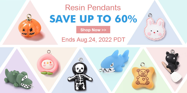 Resin Pendants
Save up to 60%