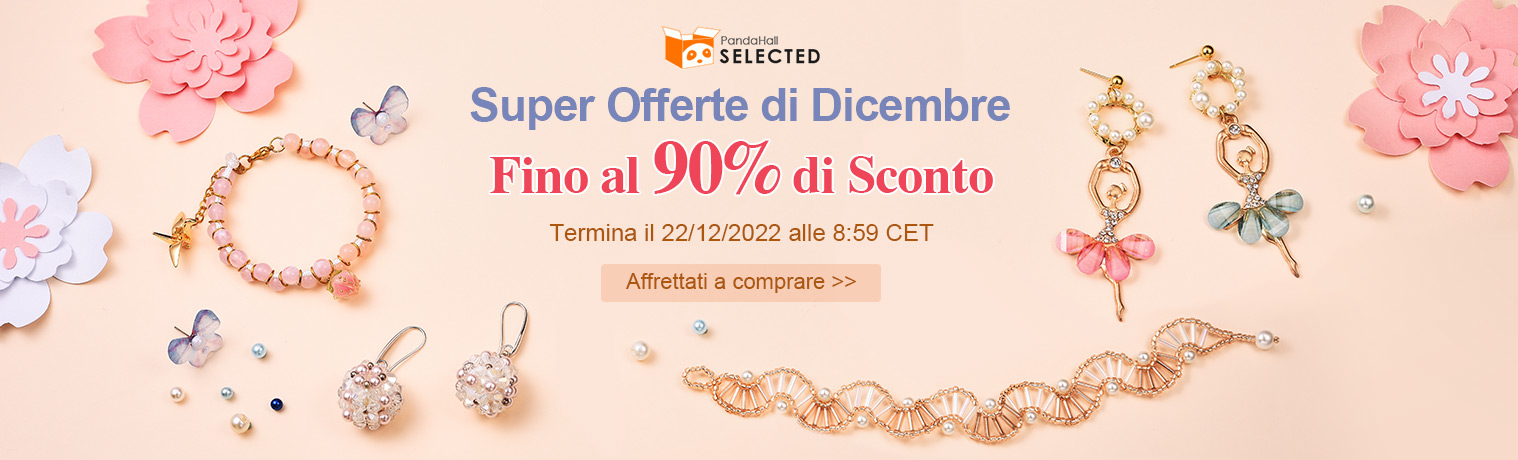 Super Offerte di Dicembre
Fino al 90% di Sconto
Termina il 22/12/2022 alle 8:59 CET
Affrettati a comprare >>