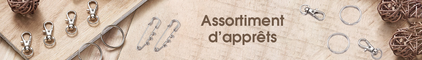 Assortiment d'apprêts