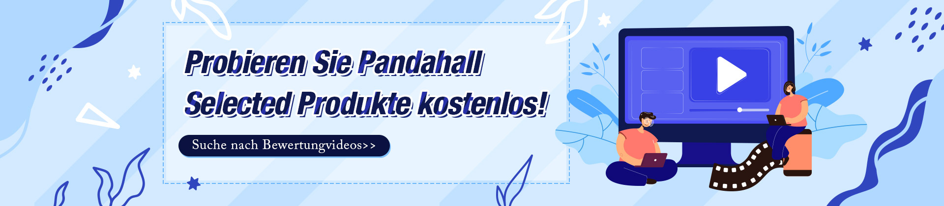 Probieren Sie Pandahall Selected Produkte kostenlos!