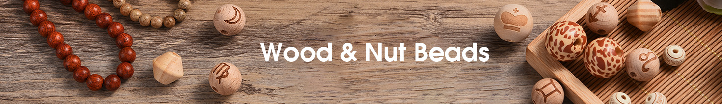 Wood & Nut Beads