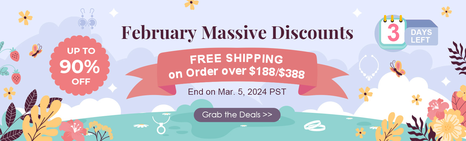 February Massive Discounts