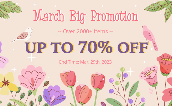 March Big Promotion