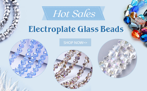Electroplate Glass Beads