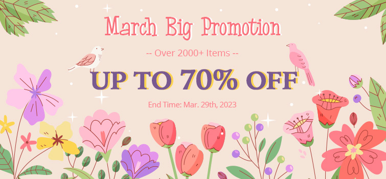 March Big Promotion